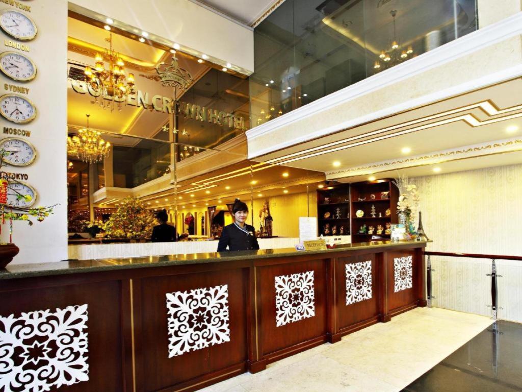 הו צ'י מין סיטי Golden Crown Hotel Saigon מראה חיצוני תמונה